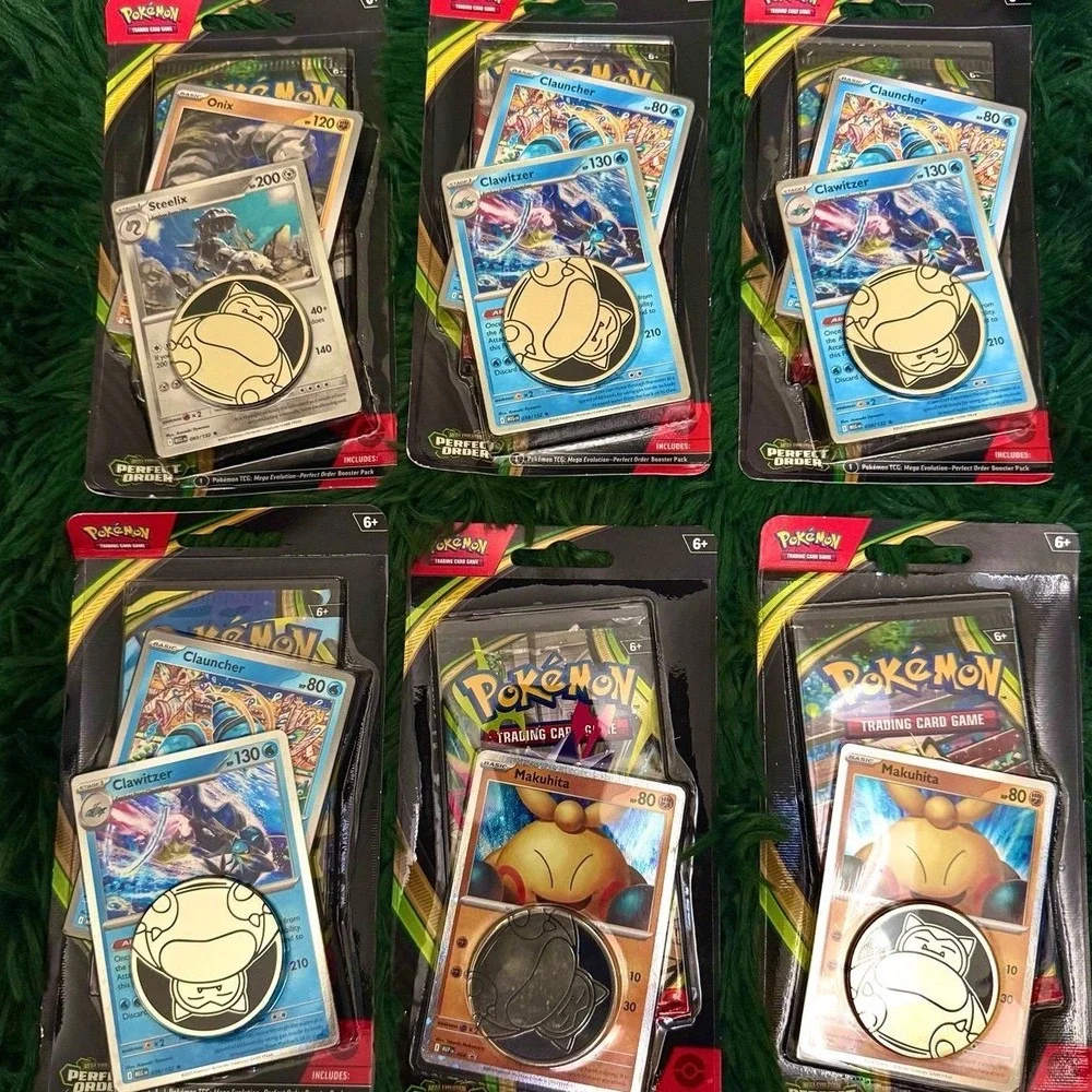 6 Pokemon First Order Checklanes Pack